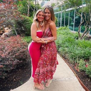 Free people flowy maxi sun dress